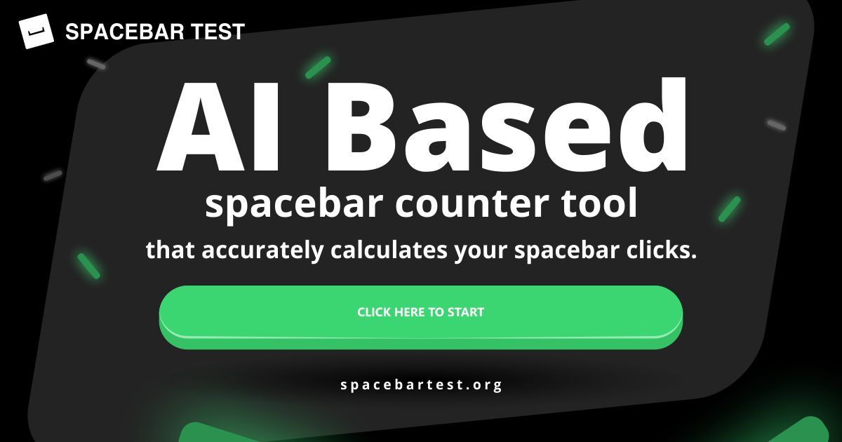 Spacebar Speed Test - Online Spacebar Clicker [NEW]